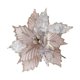 thumbnail image 5 of Flores Artificiales De Poinsettia Navide?as, Flores Navide?as Simuladas Para Fiesta, Color Plateado, 5 of 5