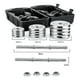 thumbnail image 3 of Set De Mancuernas Acero Gris Boomfit Ajustable 30 Kg Maletín, 3 of 6