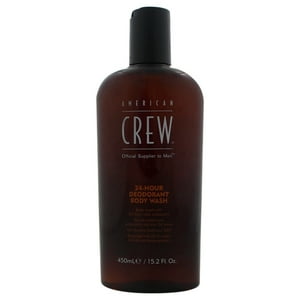 American Crew - Gel De Baño Desodorante 24 Horas De Para Hombres - Gel De Baño De 15,2 Oz