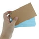 thumbnail image 5 of 3 tarjetas de repaso con 150 hojas, azules, rayadas, con 3 anillas, de 12,7 x 7,6 cm, de papel kraft, para oficina, escuela, aprendizaje en casa., 5 of 8