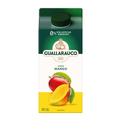 Jugo Mango 1.5 Litros 1500 Ml Guallarauco
