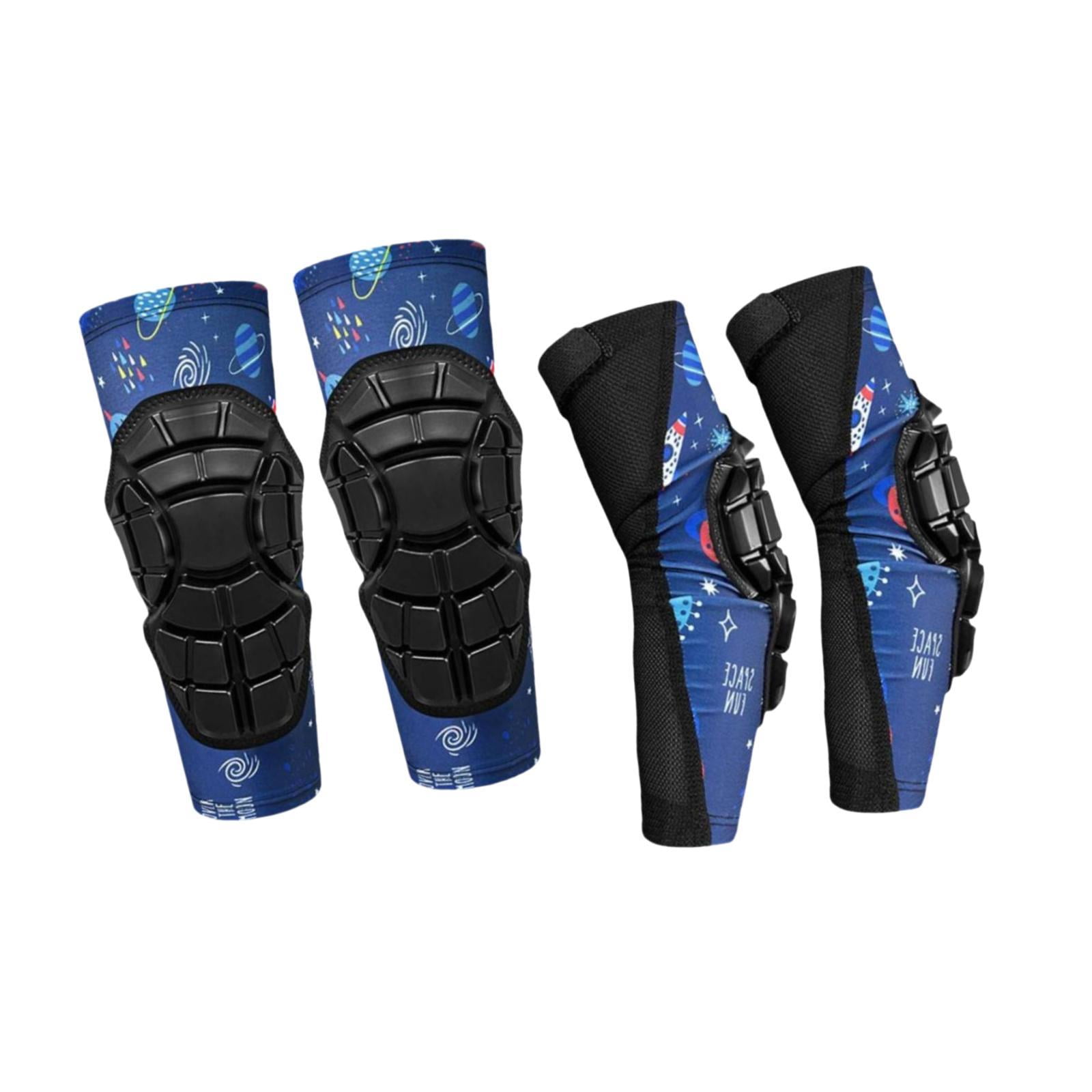 Ioensy - Rodilleras Y Coderas Para Niños, Protectores De Rodillas Para Niños, Niñas Y Niños, Tabla De Snowboard Xl