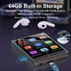 thumbnail image 3 of Hovoynn Reproductor MP3 64GB Bluetooth 5.3 Pantalla táctil 2.8 pulgadas, 3 of 3
