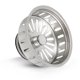 thumbnail image 1 of Colador para fregadero de cocina Highcraft 97353 de acero inoxidable, 9 cm, 1 of 8