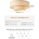 thumbnail image 2 of Ventilador Techo Caged 20 Pulgadas Luz Rattan Control, 2 of 3