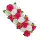 thumbnail image 2 of Ramo De Corredor De Mesa Con Panel De Flores De Rosas De Arco Para Boda, Rosa, Rojo Y Blanco, 2 of 5