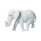 thumbnail image 5 of Elefante Estatua Mesa Resina Elefante Estatuilla Para Estante Vacaciones Escritorio Blanco, 5 of 5