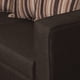 thumbnail image 4 of Sofá Clio 2C + 1 Pouf-Met Tela Chocolate, 4 of 6