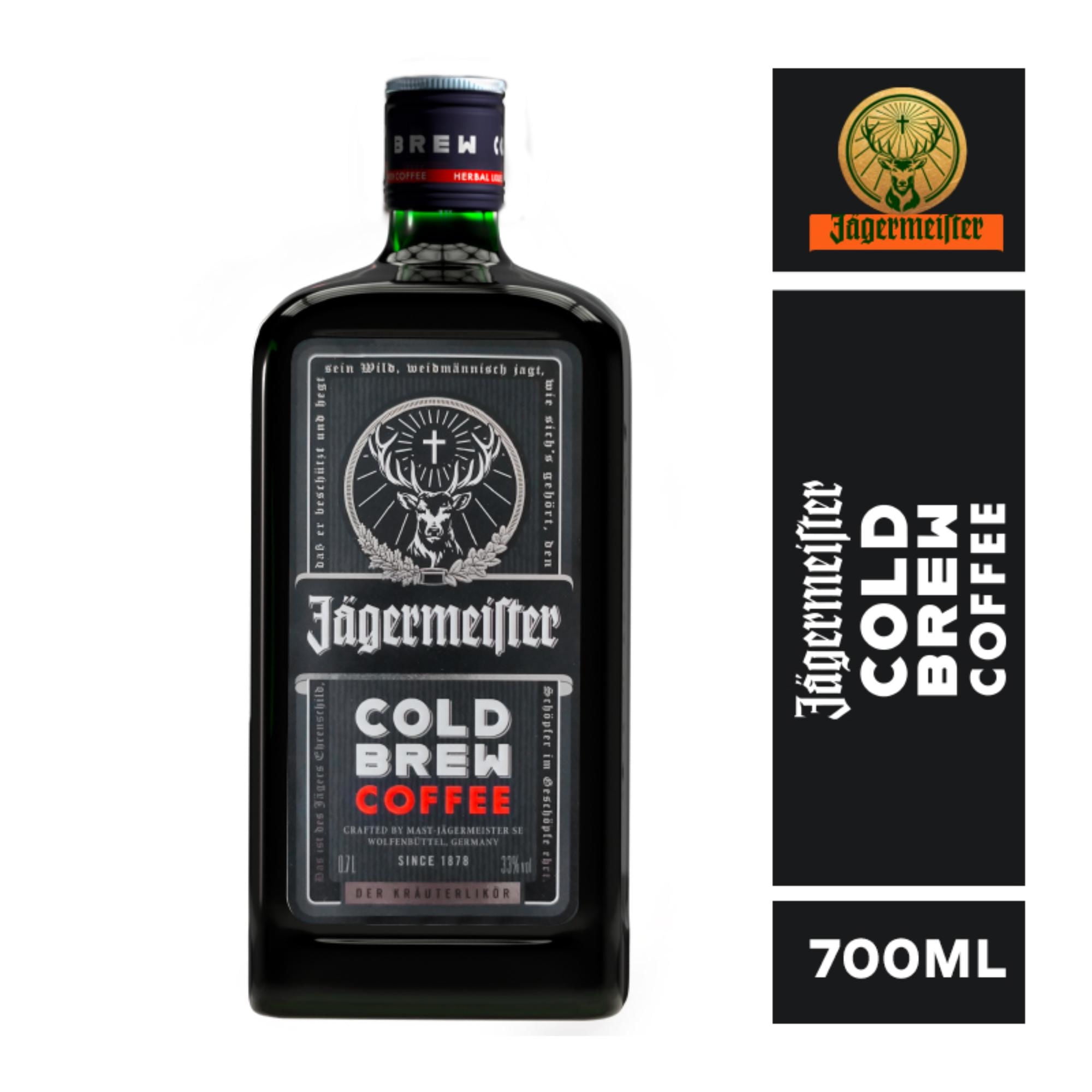 Licor Cold Brew Coffee 33° Botella 700 ml Jagermeister