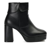 Botín Mujer Negro Carlina Chinitown