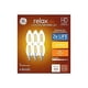 thumbnail image 1 of Bombilla LED GE Relax 4W regulable blanco cálido (paquete de 6), 1 of 1