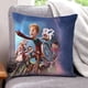 thumbnail image 1 of Gigantes de la Mancha Fundas de almohada de terciopelo con tema, regalos de funda de almohada, decoración para el hogar, cojín de lanzar, regalo de cumpleaños para fans y parejas.30*30cm., 1 of 6