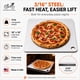 thumbnail image 3 of Acero para Pizza The French Pantry 16 x 16 Pulgadas Grosor Deluxe, 3 of 7