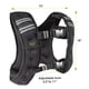 thumbnail image 2 of Chaleco de entrenamiento pesado ProSourceFit de 20 libras para hombres y mujeres, 2 of 8