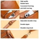 thumbnail image 3 of Bolsos cruzados para mujer, pequeños bolsos cruzados de piel auténtica para mujer, bolsos de hombro cruzados con múltiples bolsillos con cremallera, 3 of 6