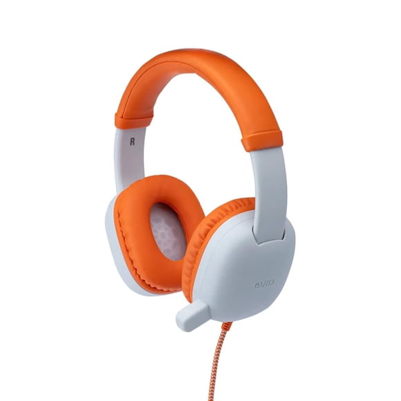 Audífonos Avid AP-400 para Niños USB-C Naranja con Micrófono