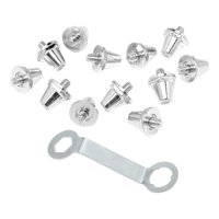Ioensy - 12X Clavos Para Botas De Fútbol Clavos De Repuesto Duraderos Para Entrenamiento De Competición 11 Mm 13 Mm