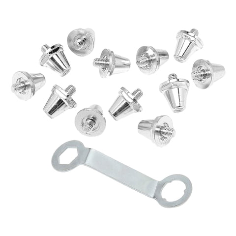 Ioensy - 12X Clavos Para Botas De Fútbol Clavos De Repuesto Duraderos Para Entrenamiento De Competición 11 Mm 13 Mm