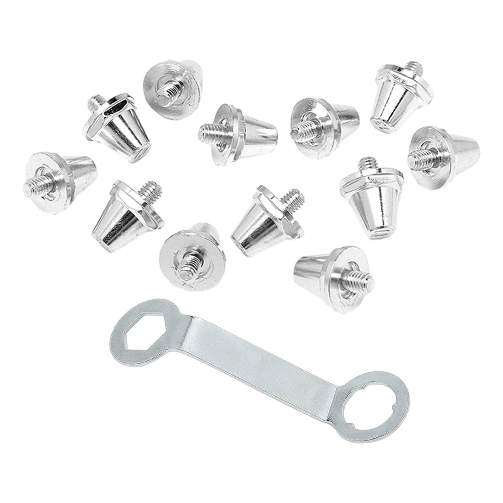 Ioensy - 12X Clavos Para Botas De Fútbol Clavos De Repuesto Duraderos Para Entrenamiento De Competición 11 Mm 13 Mm