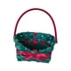 thumbnail image 2 of Cesta De Regalo Navideña Multiusos, Ligera, Para Guardar Suministros De Fiesta, Color Verde, Sin Bolsa Transparente, 2 of 3
