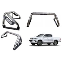 Universal - Barra Antivuelco Con Platina Toyota Hilux 2016-2024
