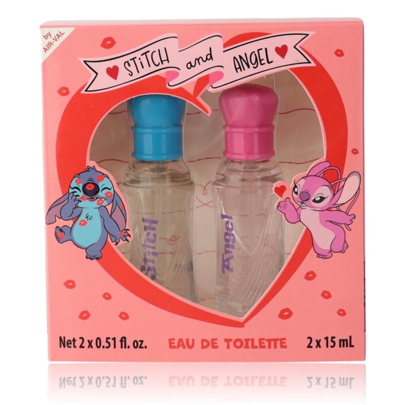 Set de regalo de perfume Air-Val International Stitch & Angel Kids