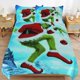 thumbnail image 1 of Grinch Bedding Set Duvet Cover Comfortable and Lightweight Cartoon Bedding 3 Piece Bed Set, 1 of 5
