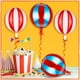 thumbnail image 3 of Globos de 22 pulgadas para decoración de fiestas con temática de carnaval, 12 unidades, 3 of 3
