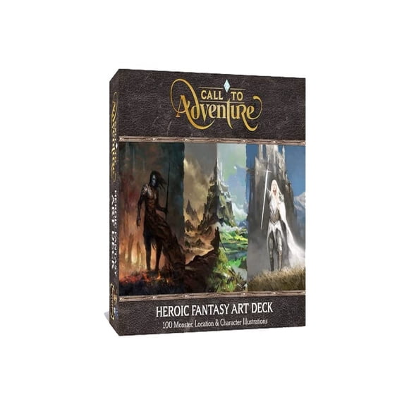 Card Deck Brotherwise Games Call to Adventure Heroic Fantasy Art