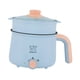 thumbnail image 3 of Olla caliente eléctrica, olla eléctrica portátil de 1,8 L, antiadherente, cocina de fideos fácil de limpiar, cocina de Ramen de 1,8 L para dormitorio Olla y vaporera PP, 3 of 5