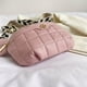 thumbnail image 2 of Fashion Quilted Waist Bag, Simple Solid Color Chest Purse, PU Leather Crossbody Bag For Women, 2 of 2