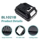 thumbnail image 2 of Batería CNBY BL1021B 12V 2Ah con cargador, 2 of 8