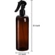 thumbnail image 2 of Paquete de 12 pulverizadores de plástico Botellas con Negro Niebla fina – Contenedor de spray recargable de 16 oz para soluciones de limpieza, plantas, Cacampanao, 2 of 7