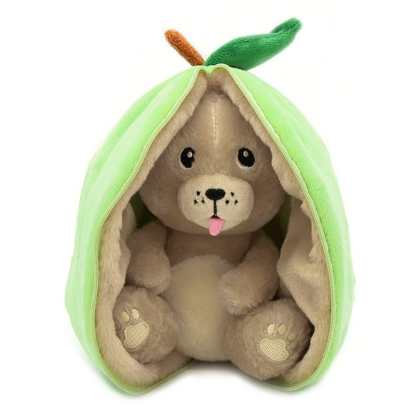 Peluche Reversible Crocket El Perro - Manzana