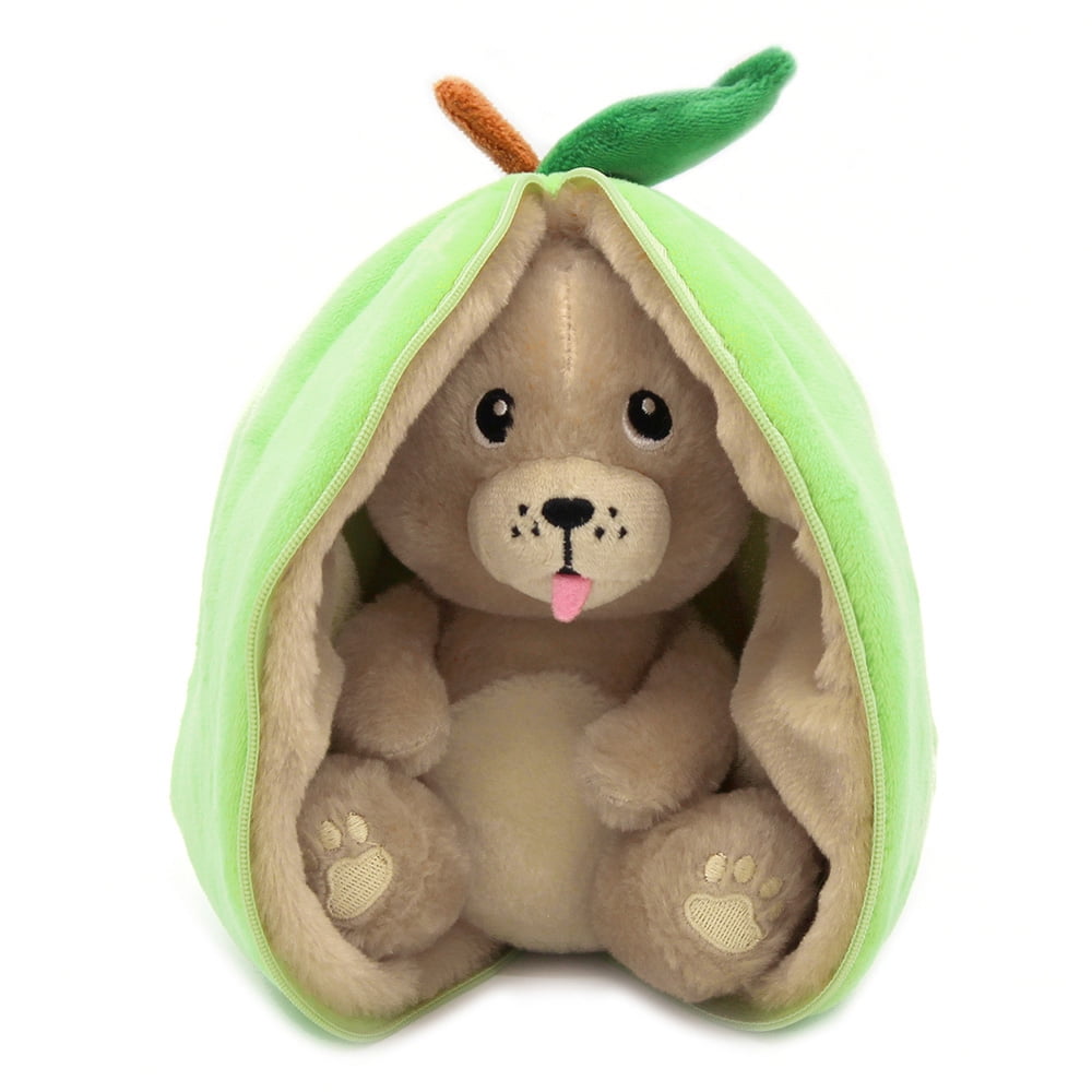 Flipetz - Peluche Reversible Crocket El Perro - Manzana