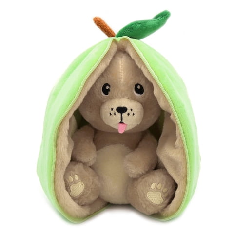 Flipetz - Peluche Reversible Crocket El Perro - Manzana