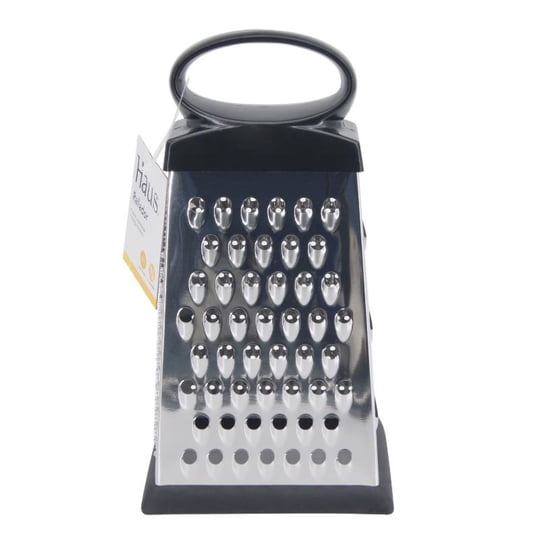 Rallador Metálico 4 Caras 1 Pieza Metal Gris 1 Un Haus