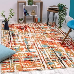 Home Fashion.Cl - Alfodia Alfombra Moderno Blanco 152X213 Cm