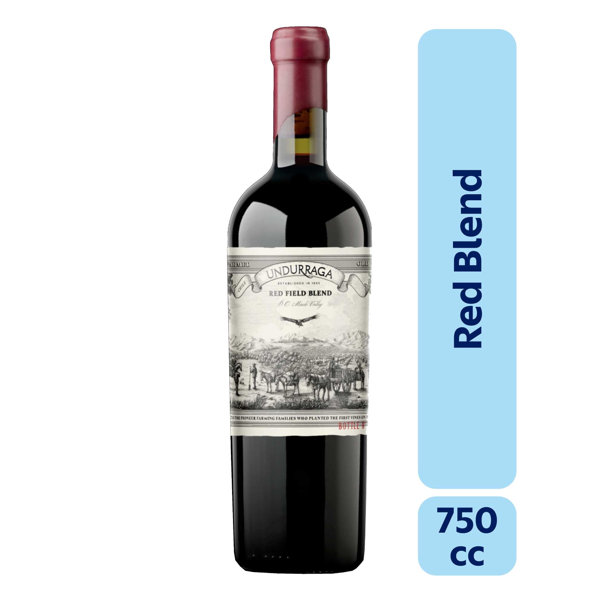 Vino Tinto Botella 750 ml Undurraga