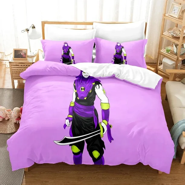Cartoon Teenage Hacker Ben Bedding Set Boys Girls Duvet Cover Pillowcase Bed Kids Adult Home Textileextile Bed Sheets