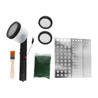 Magideal - Máquina De Flocado Electrostático Portátil, Accesorios De Modelado Multipropósito, Jardinera De Césped De Mano Para Accesorios De Diseño De Escena, Ja