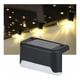 thumbnail image 2 of Kit 4 Luces Solares Patio Jardín Para Escaleras Y Muros Estructura Negro, 2 of 4