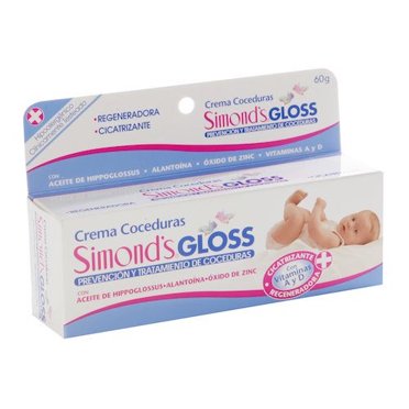 Crema para Coceduras Gloss Caja, 60 g