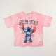 thumbnail image 1 of Polera Manga Corta Niña Lilo & Stitch Tie Dye Rosado Disney, 1 of 4