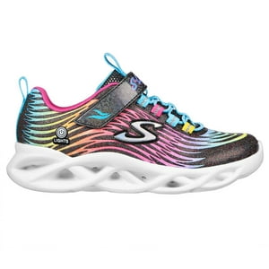 Zapatillas Urbanas Skechers Lights Twisty Brights Infantil | 302321L-Bkmt - Talla 31
