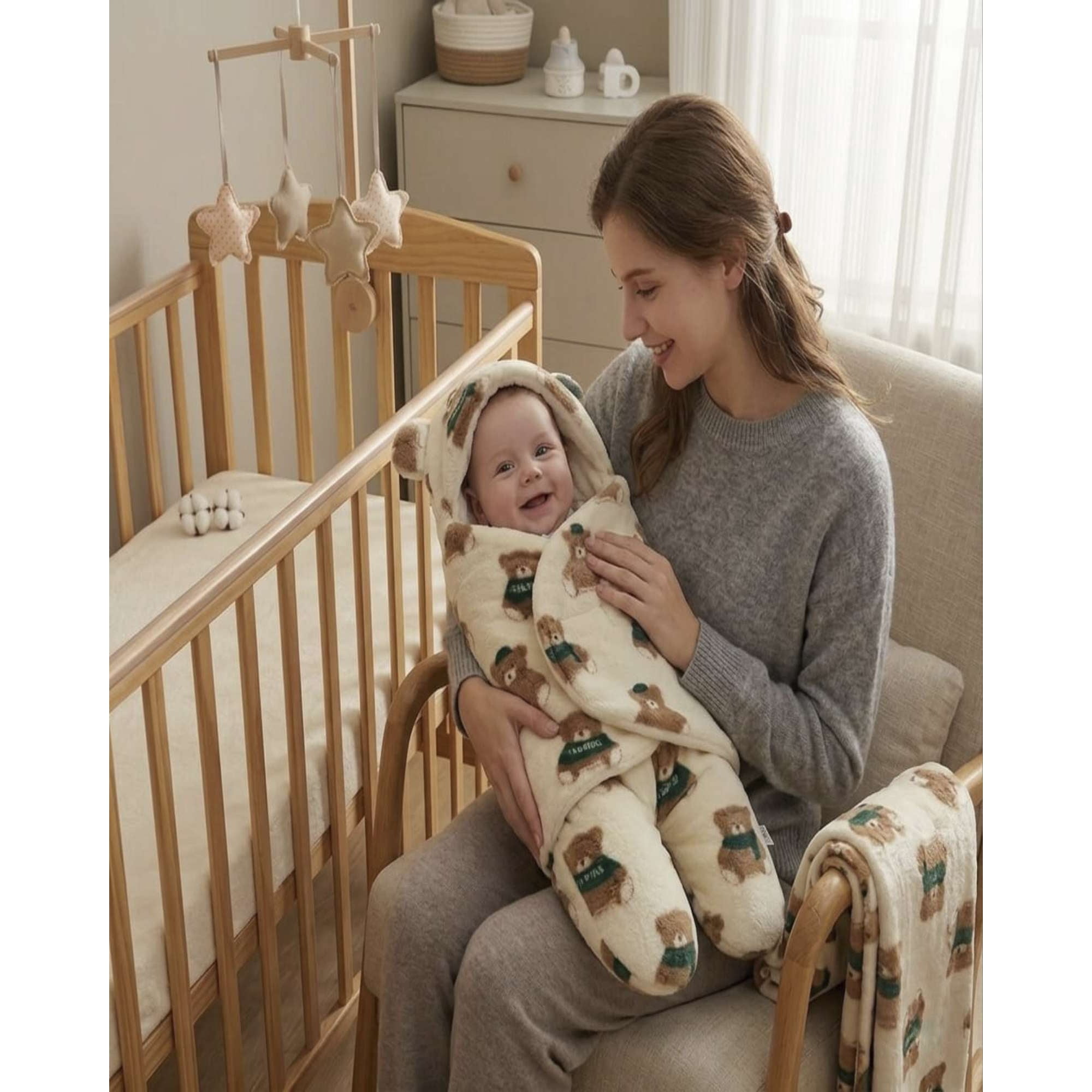 Mylhogar - Saco De Dormir Térmico Para Bebé De Chiporro Con Piernas
