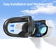 thumbnail image 2 of Funda de Almohadilla Facial para Reemplazo de Interfaz Facial Quest 2 PU Cuero Espuma para Accesorios de Cubierta VR, 2 of 7