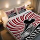 thumbnail image 1 of THE WHITE STRIPES Retro Gramophone Art Duvet Cover Set Independence Day Qixi Festival, 1 of 1