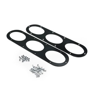 Ioensy - 2X Parachoques Trasero Race Air Diversion Panel Difusor Piezas De Vehículo