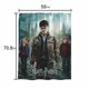 thumbnail image 4 of Harry Potter Cortina de Ducha para Baño Decoración del Hogar, Cortinas de Baño Impermeables Duraderas, Cortina de Baño, Decoración de Baño para Adultos Niñas Niños, Regalos para Casa 119cmX180cm, 4 of 5